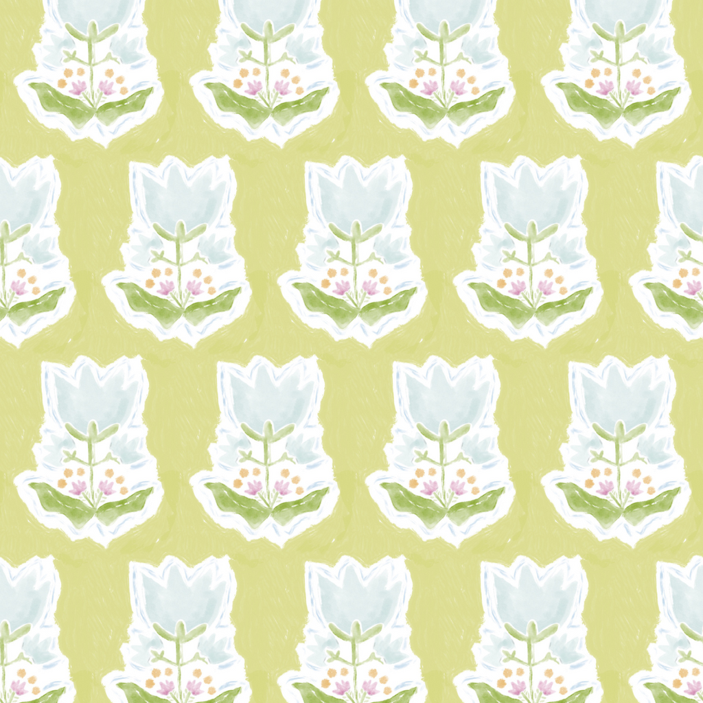 Penelope Fabric (Chartreuse)