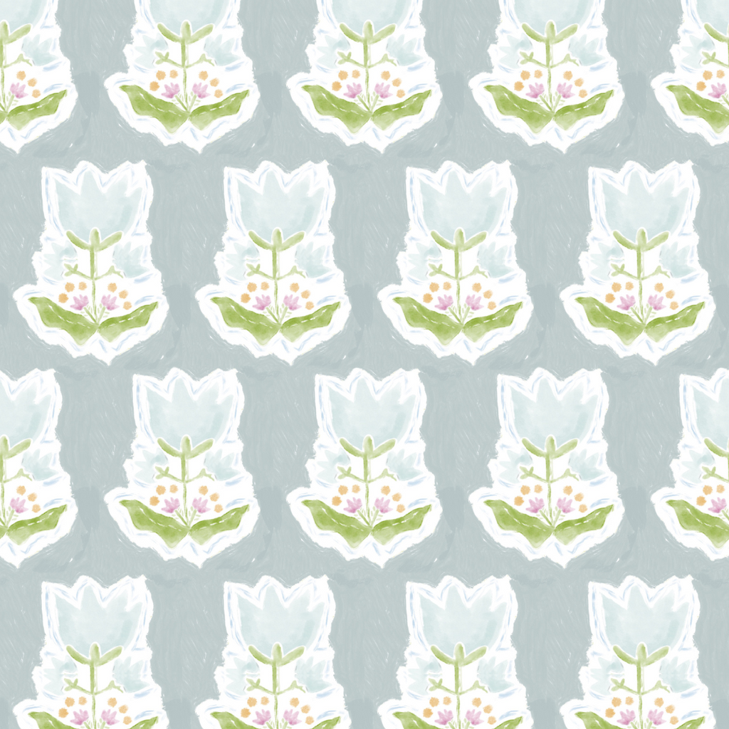 Penelope Fabric (Cadet Blue)