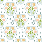 Olivia Fabric (Blue)