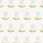 "Penelope" Print Wallpaper in Pink
