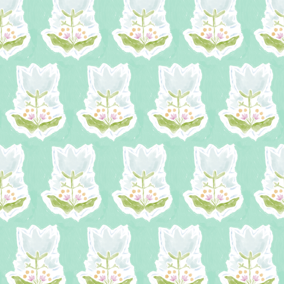 Penelope Fabric (Seafoam)