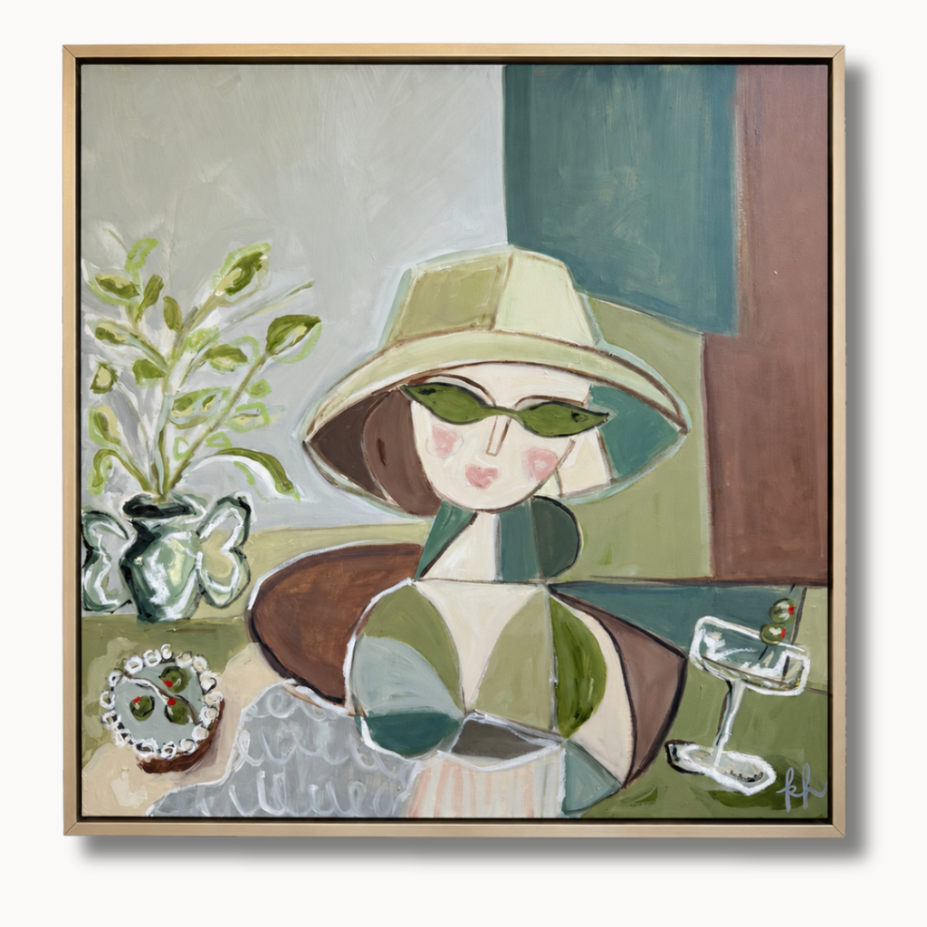 Bling Bling Betty 30" x 30"