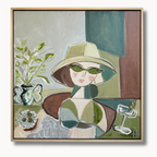 Bling Bling Betty 30" x 30"
