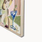 Dirty Martini Dottie 30" x 30"