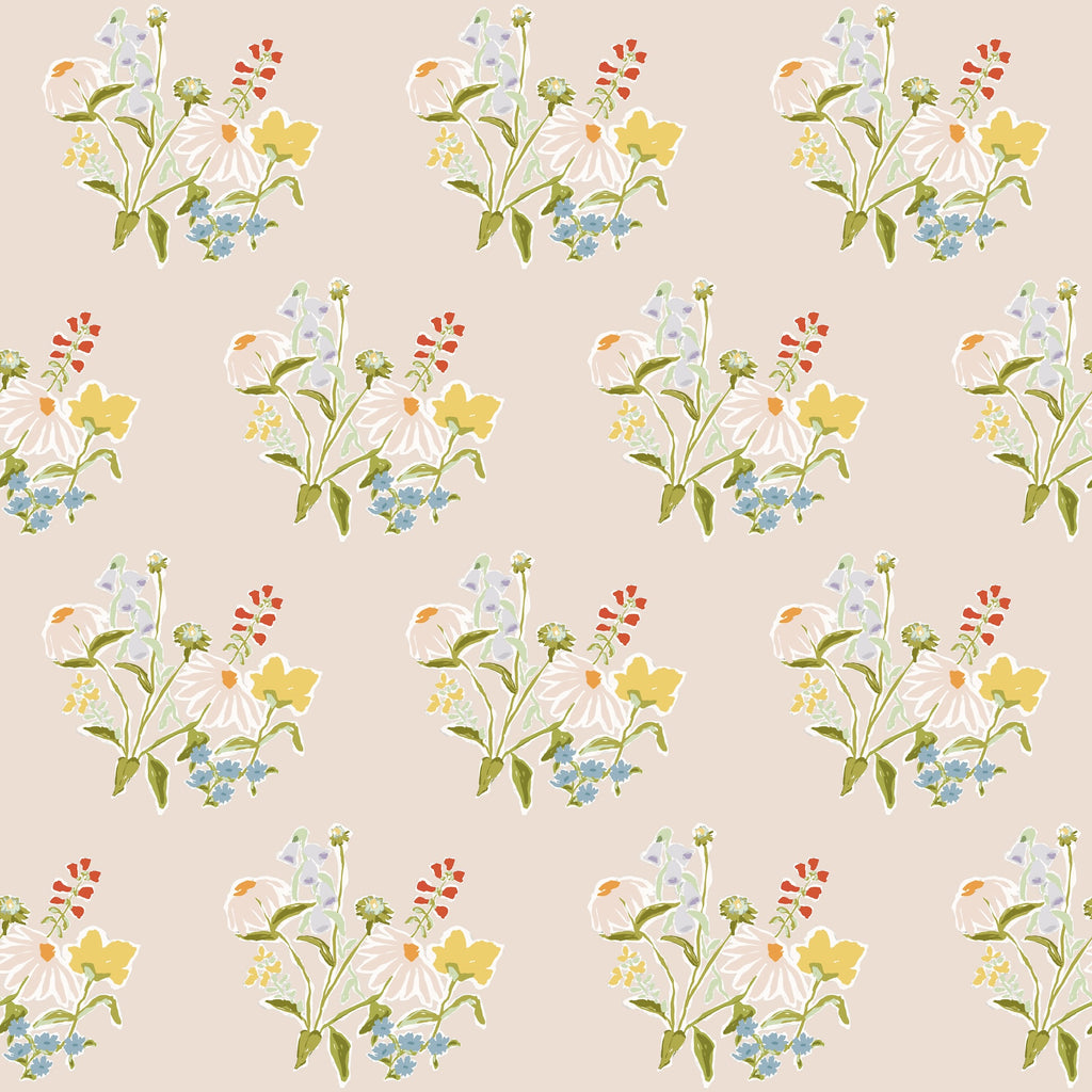 Kit Peony Fabric