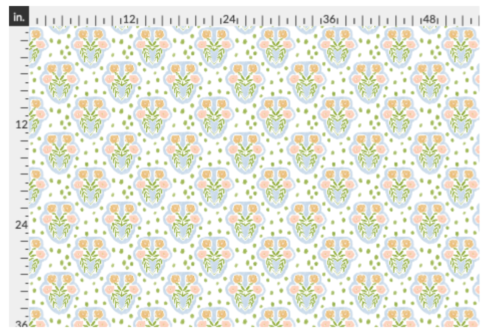 "Olivia" Print Wallpaper in Chartreuse
