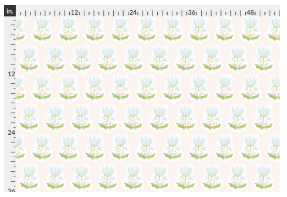 "Penelope" Print Wallpaper in Pink