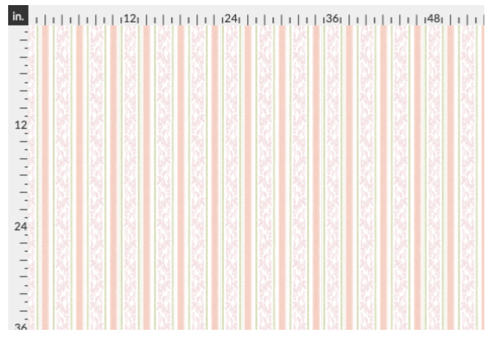 "Tillie" Print Wallpaper in Pink