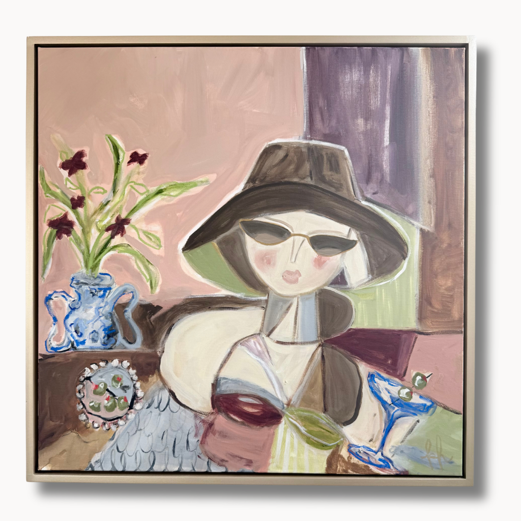 Shady Katie 30" x 30"