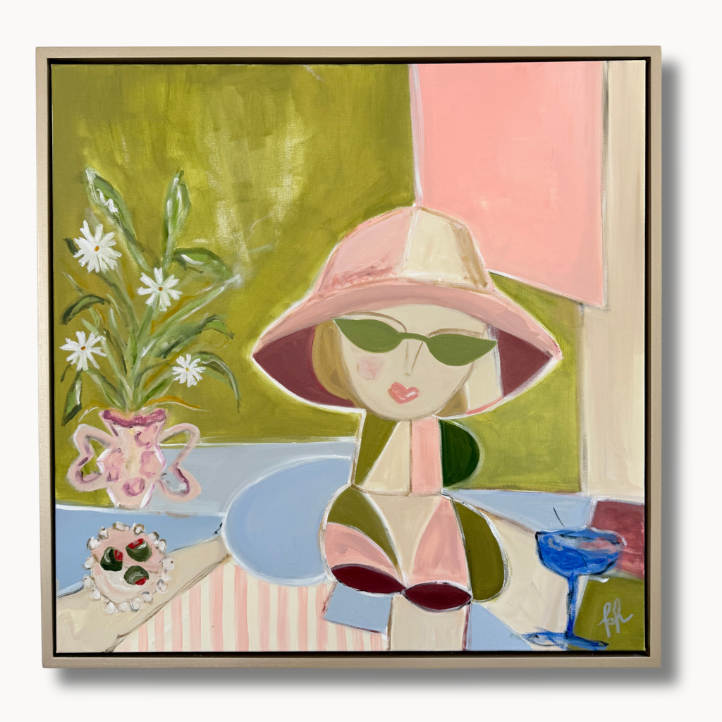 Shady at 80 - 30" x 30"