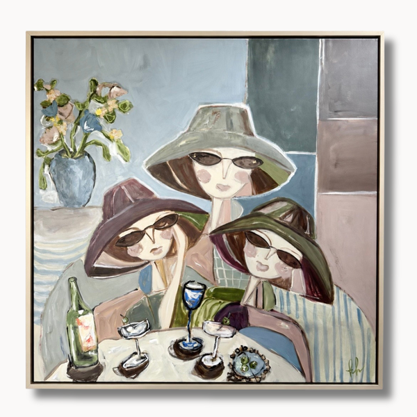 The Cocktail Council - 48" x 48"
