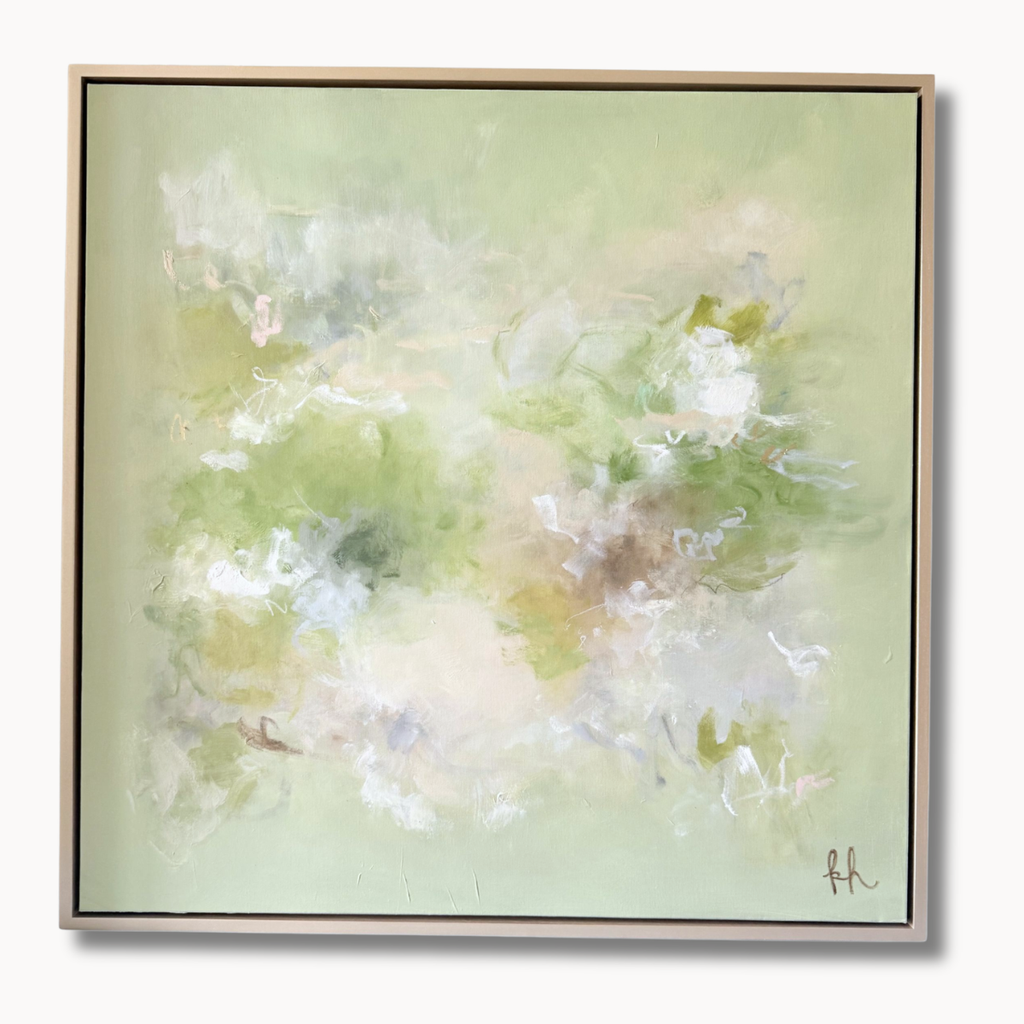 The Quiet Garden 36" x 36"