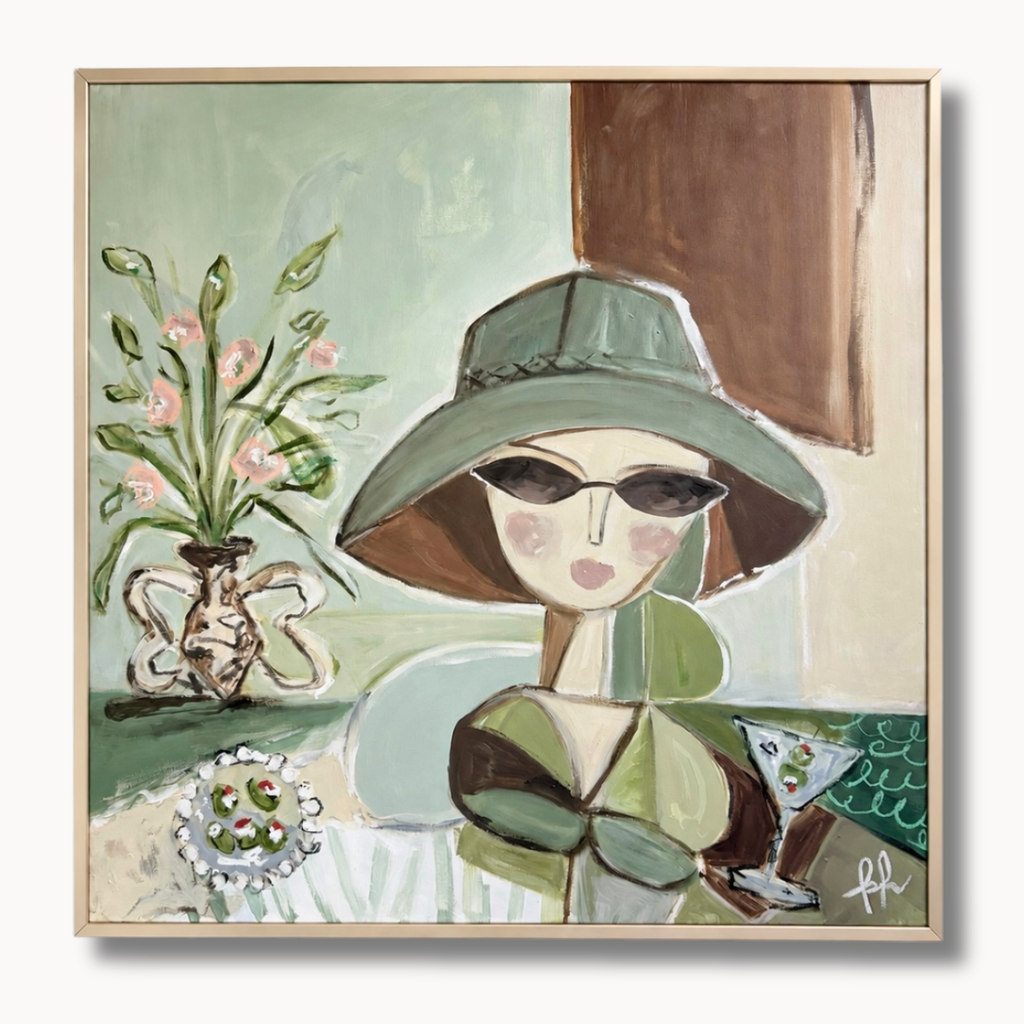 Tipsy Tilly 30" x 30"