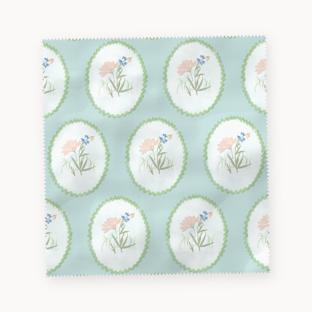 Rosie Fabric (Mint)