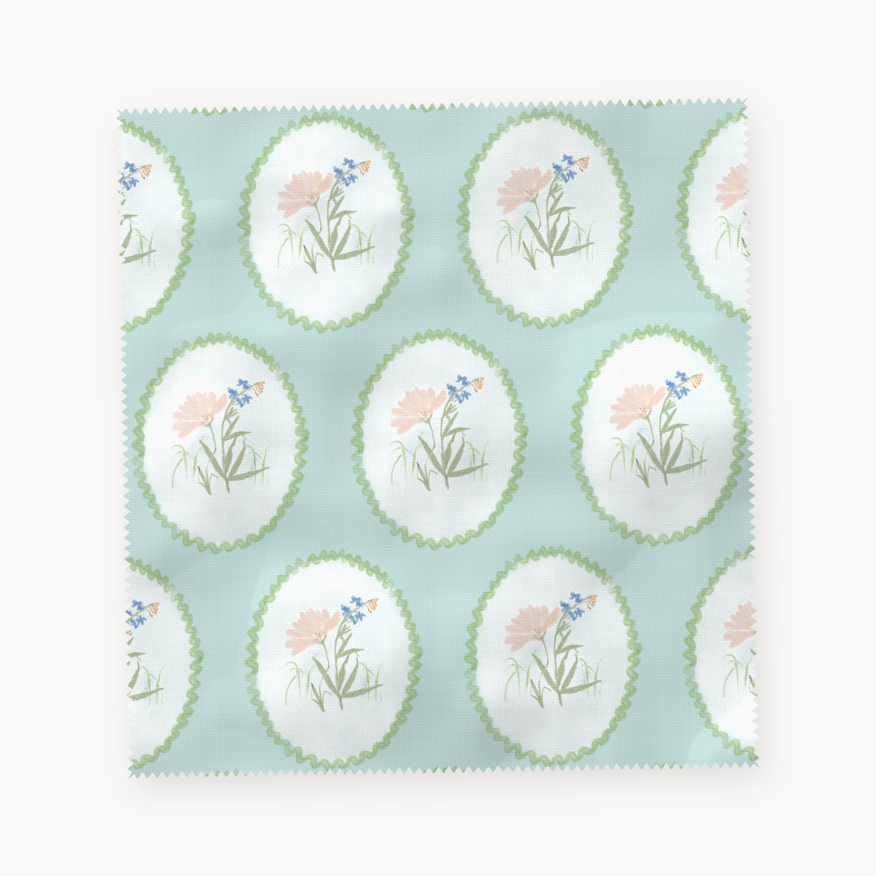 Rosie Fabric (Mint)