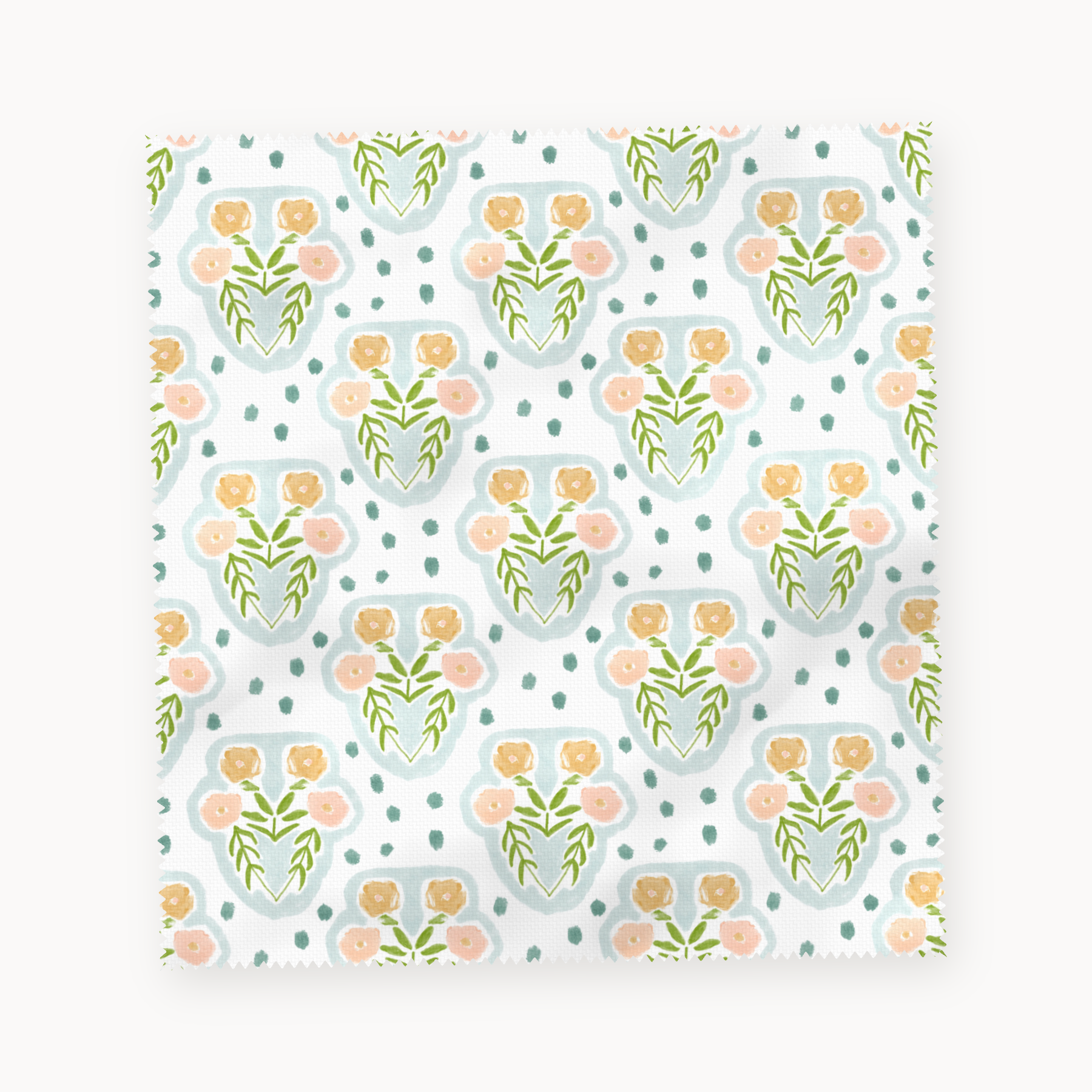 Olivia Fabric (Blue)