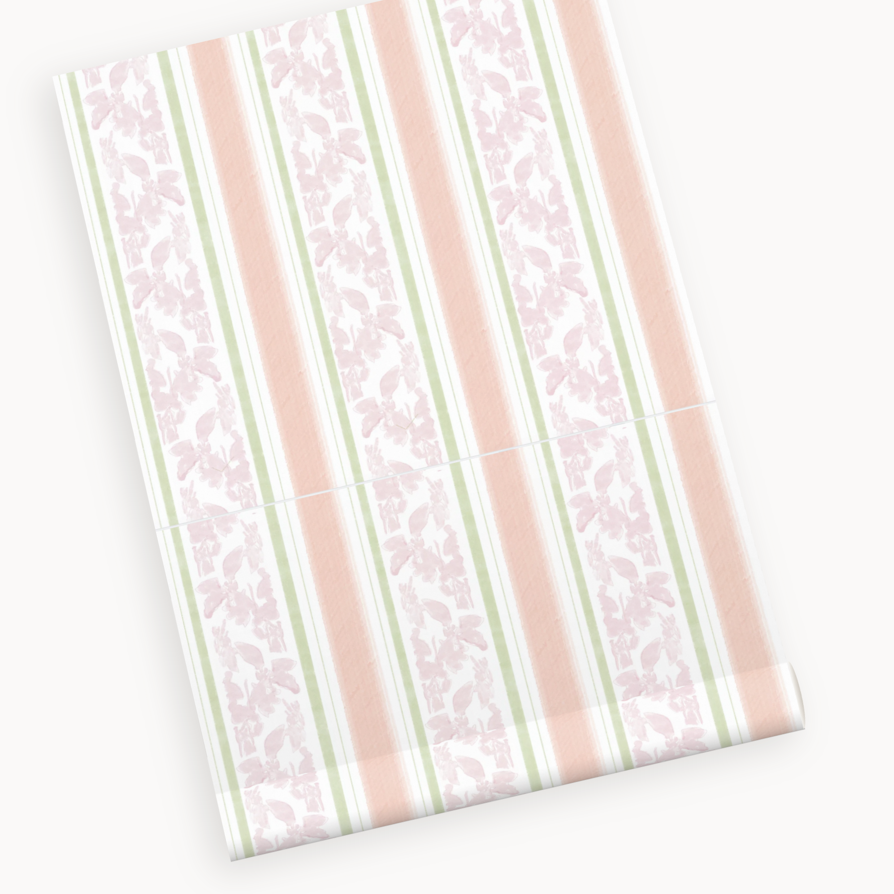 "Tillie" Print Wallpaper in Pink