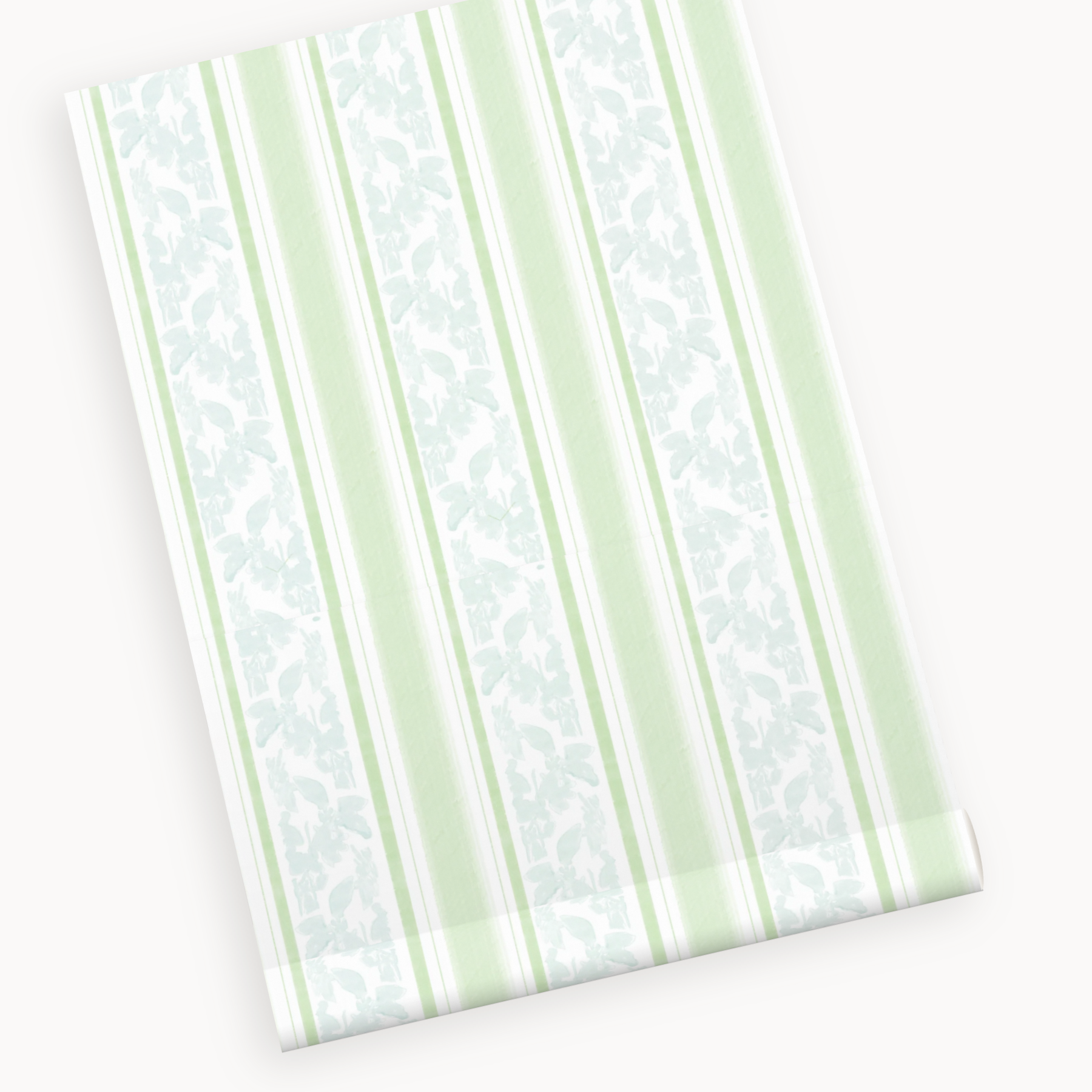 "Tillie" Print Wallpaper in Green
