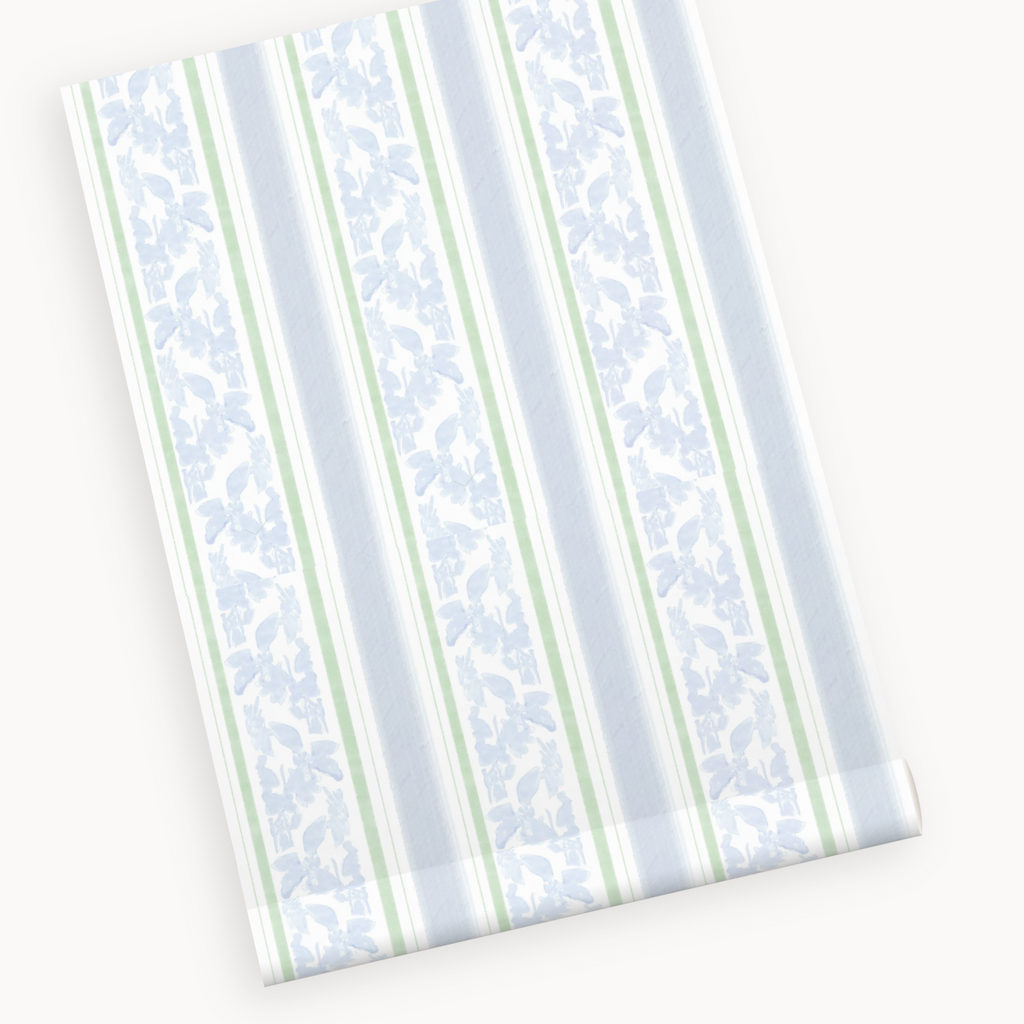"Tillie" Print Wallpaper in Lavender