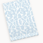"Olive" Print Wallpaper in Blue
