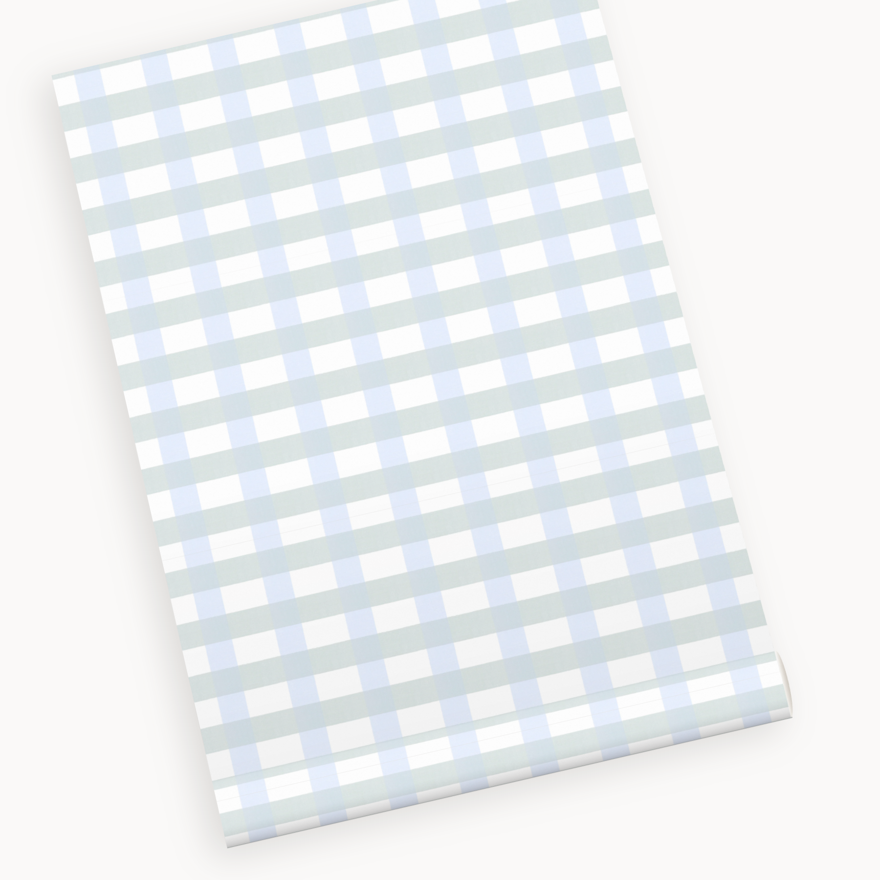 "Conrad" Print Wallpaper in Blue