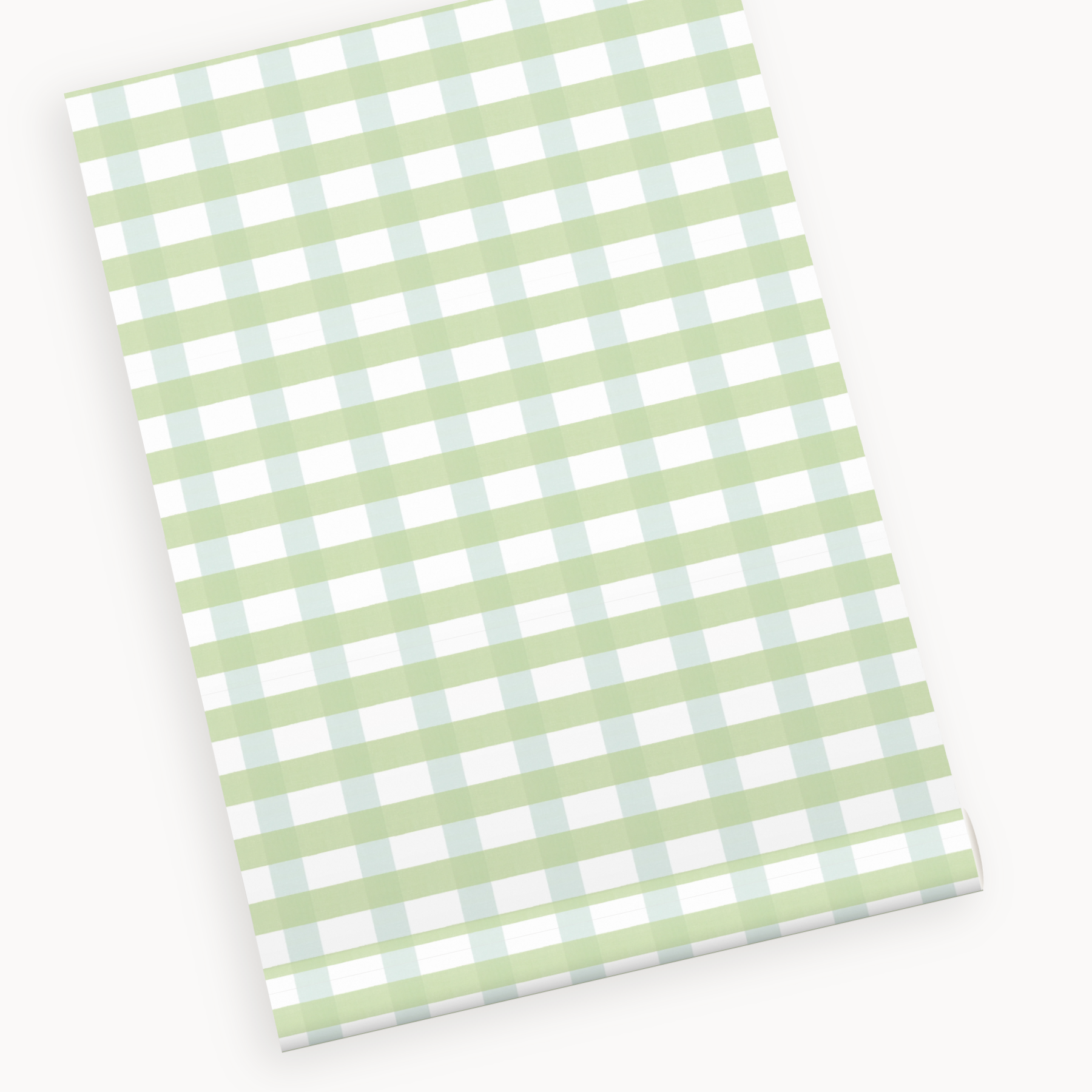 "Conrad" Print Wallpaper in Green