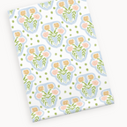 "Olivia" Print Wallpaper in Chartreuse