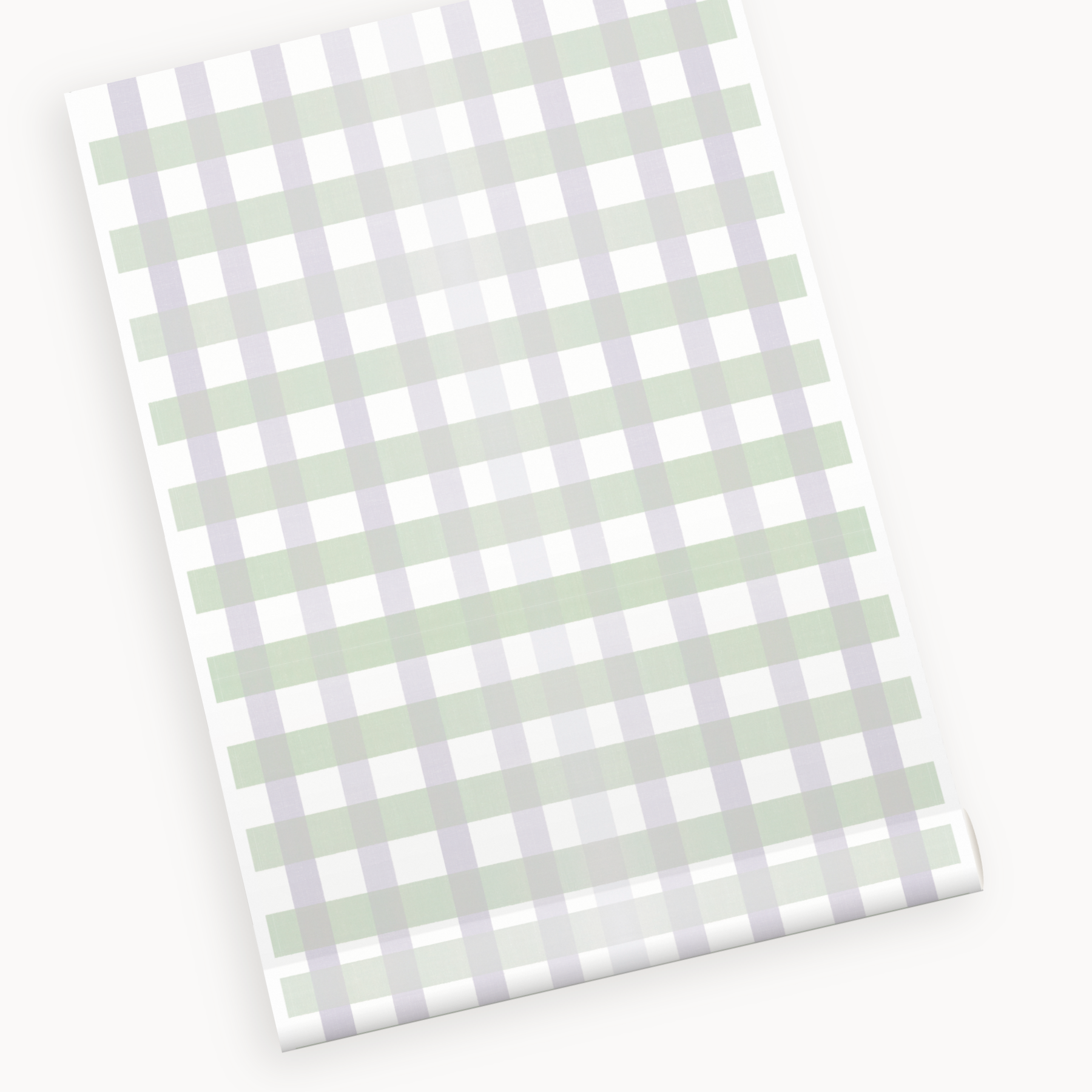 "Conrad" Print Wallpaper in Lilac
