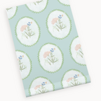 "Rosie" Print Wallpaper in Mint