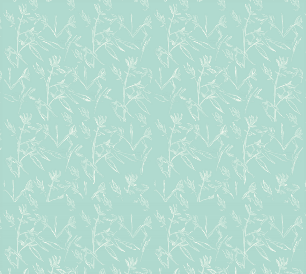 "Eloise" Print Wallpaper in Green