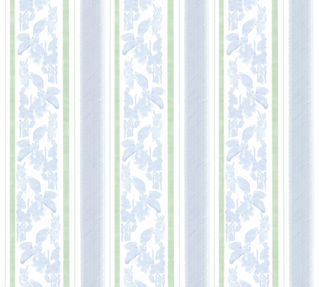 "Tillie" Print Wallpaper in Lavender