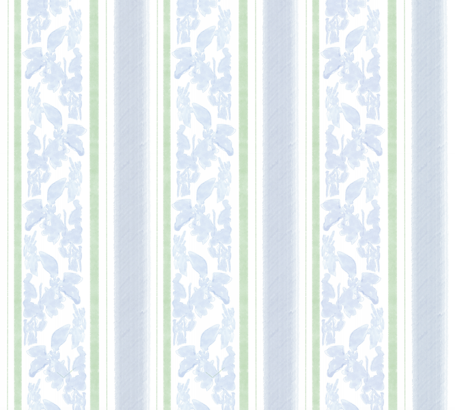 "Tillie" Print Wallpaper in Lavender