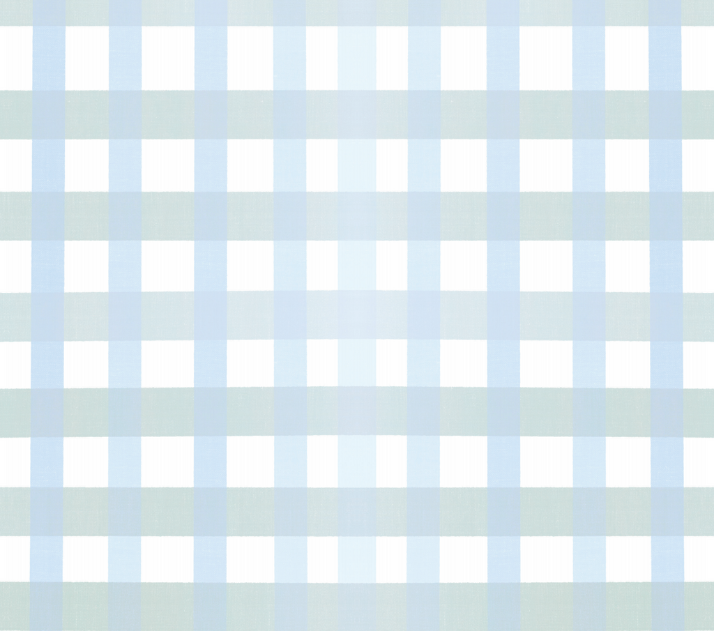 "Conrad" Print Wallpaper in Blue