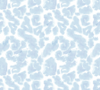 "Olive" Print Wallpaper in Blue