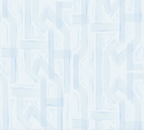 "Florence" Print Wallpaper in Light Blue